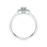 Pierścionek białe złoto z diamentami AJPZ_109